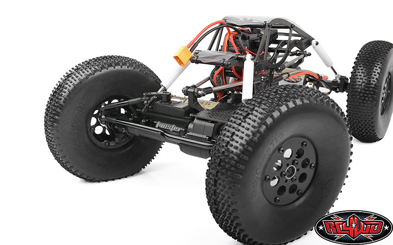 RC4WD Bully II MOA rear three-quarter chassis view