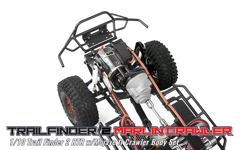RC4WD Marlin Crawler Trail Finder 2 transmission detail