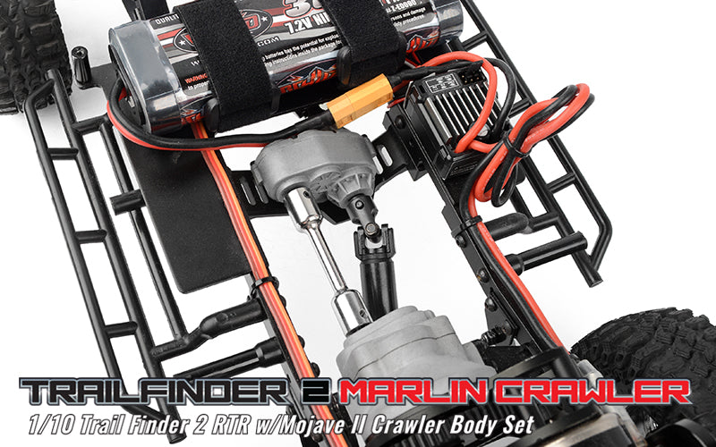 RC4WD Marlin Crawler Trail Finder 2 transfer case detail