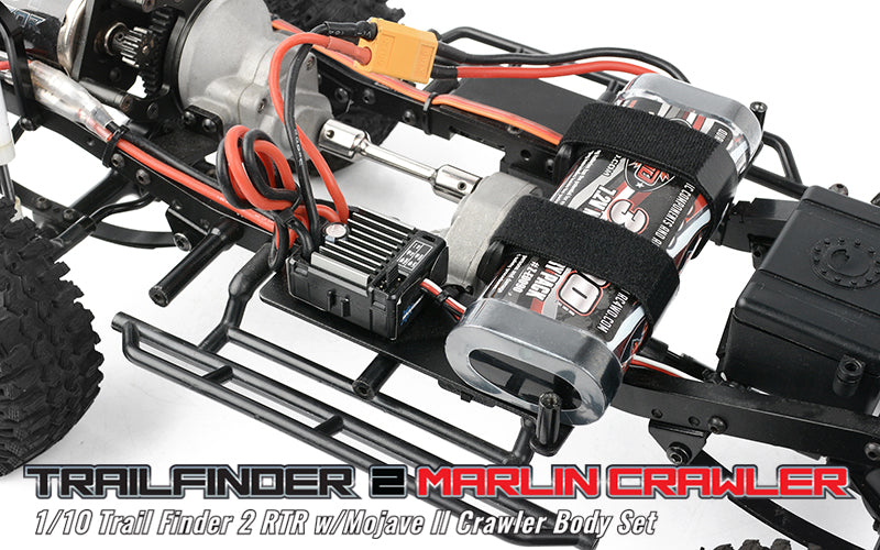 RC4WD Marlin Crawler Trail Finder 2 axle and suspension detail