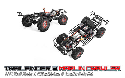 RC4WD Marlin Crawler Trail Finder 2 chassis and components