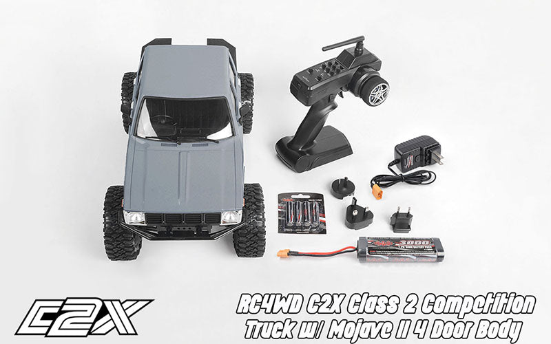 RC4WD C2X Class 2 Competition Truck with Mojave II body complete package