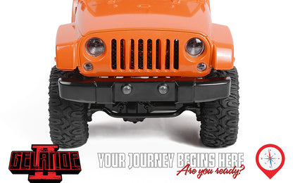 RC4WD 1/18 Gelande II Black Rock Orange exterior view