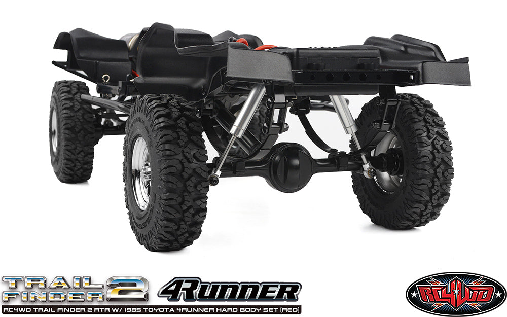 RC4WD Trail Finder 2 1985 Toyota 4Runner Red body detail