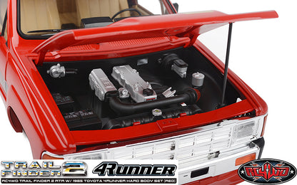 RC4WD Trail Finder 2 1985 Toyota 4Runner Red front view