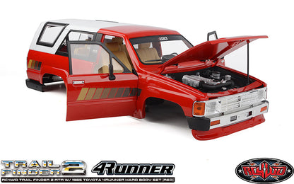 RC4WD Trail Finder 2 1985 Toyota 4Runner Red rear view
