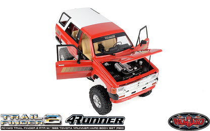 RC4WD Trail Finder 2 1985 Toyota 4Runner Red rear body detail