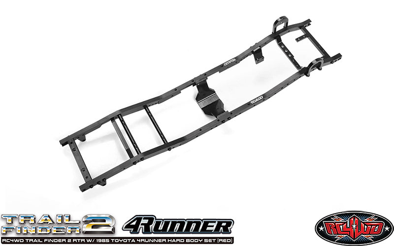 RC4WD Trail Finder 2 1985 Toyota 4Runner Red chassis and drivetrain