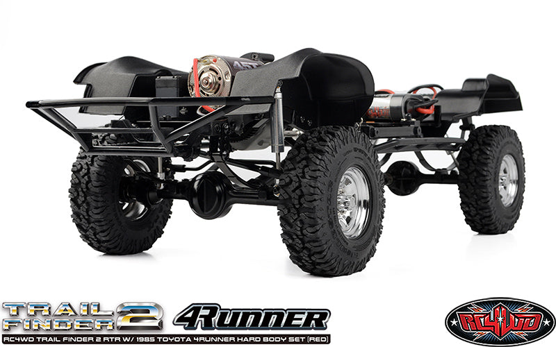 RC4WD Trail Finder 2 1985 Toyota 4Runner Red ladder frame
