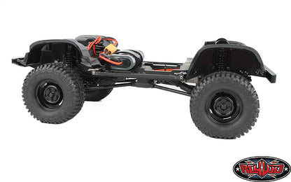 RC4WD Gelande II Defender D90 Grey drivetrain detail