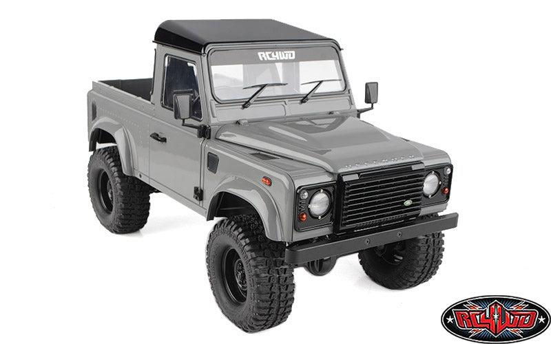 RC4WD Gelande II Defender D90 Grey chassis overview