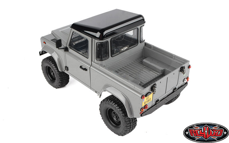 RC4WD Defender D90 Grey side profile