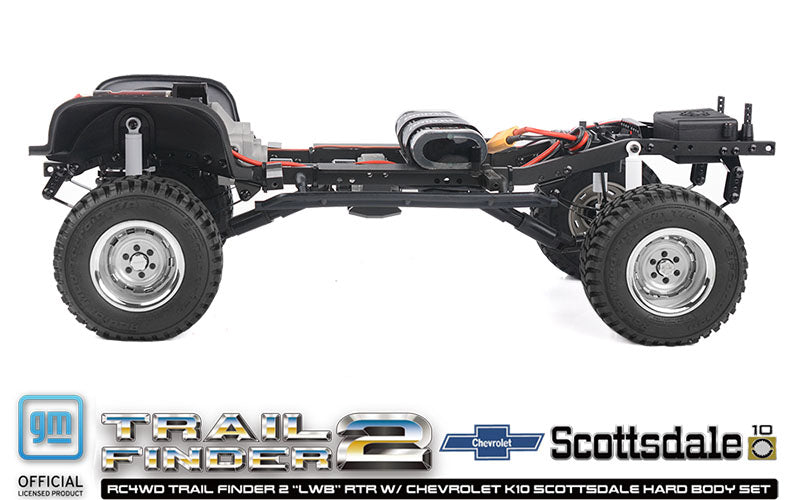 RC4WD Chevrolet K10 Scottsdale Black official body detail