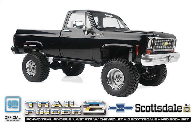 RC4WD Chevrolet K10 Scottsdale Black hard body detail