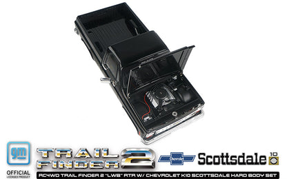RC4WD Chevrolet K10 Scottsdale Black hard body detail