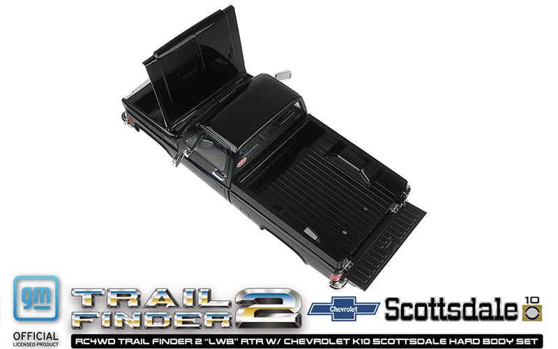 RC4WD Chevrolet K10 Scottsdale Black hard body detail