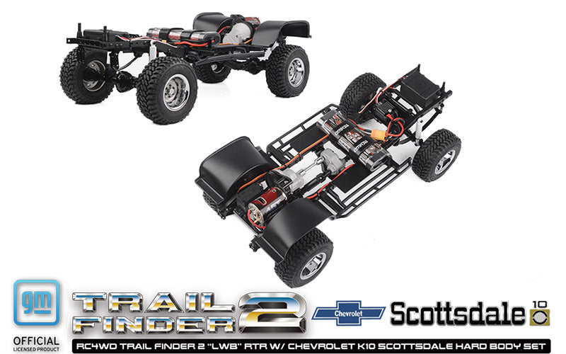 RC4WD Chevrolet K10 Scottsdale Black official detail