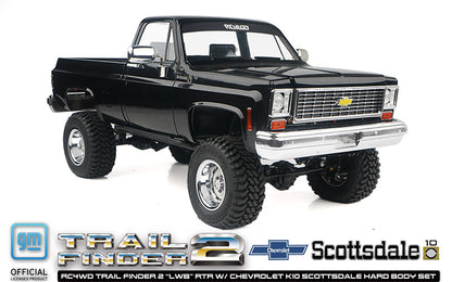 RC4WD Chevrolet K10 Scottsdale Black official detail
