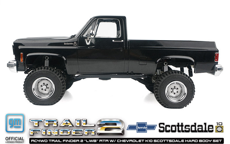 RC4WD Chevrolet K10 Scottsdale Black official detail