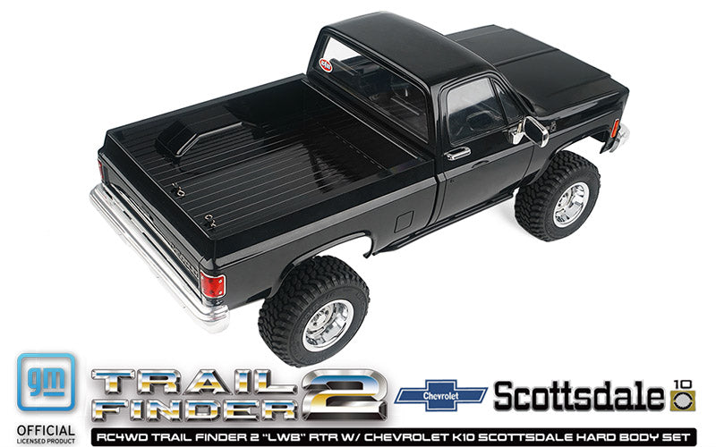 RC4WD Chevrolet K10 Scottsdale Black official detail