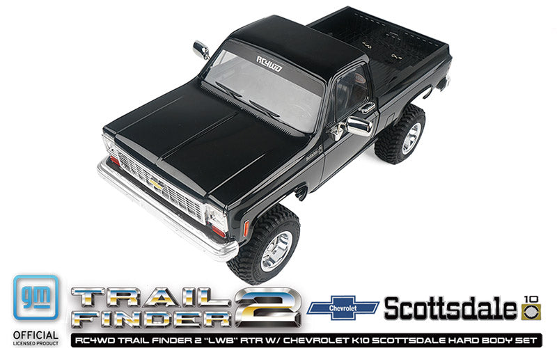 RC4WD Chevrolet K10 Scottsdale Black official detail