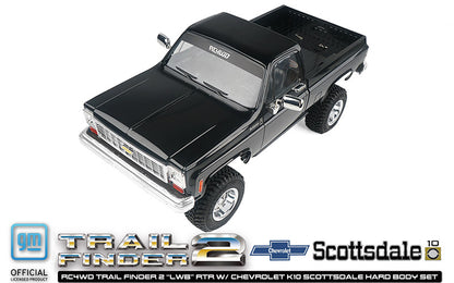 RC4WD Chevrolet K10 Scottsdale Black official detail