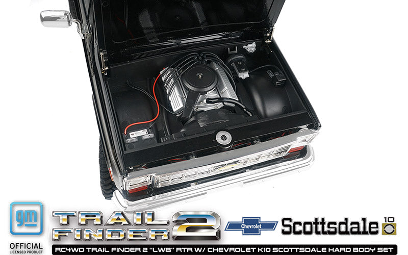 RC4WD Chevrolet K10 Scottsdale Black official detail