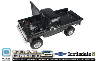 RC4WD Chevrolet K10 Scottsdale Black official detail