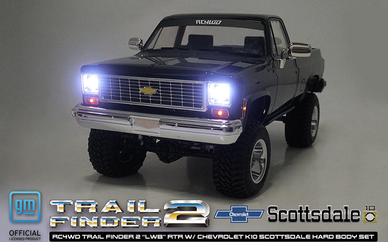 RC4WD Chevrolet K10 Scottsdale Black official detail