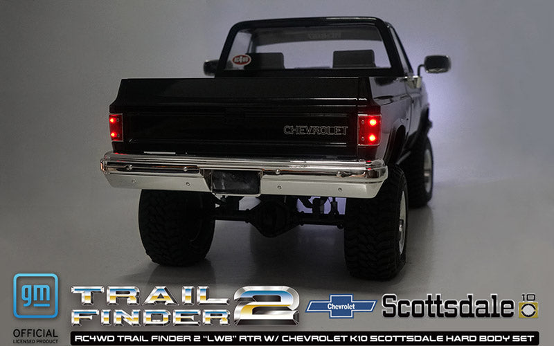 RC4WD Chevrolet K10 Scottsdale Black official detail