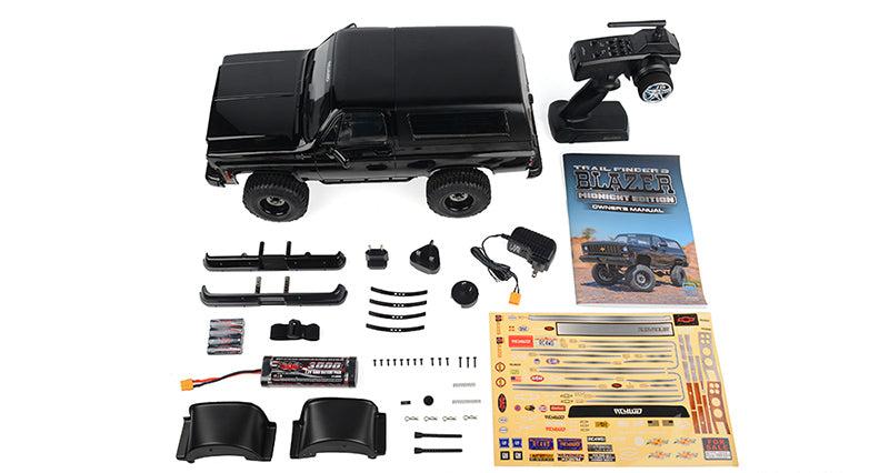 RC4WD Trail Finder 2 Chevrolet Blazer Midnight Edition rear view
