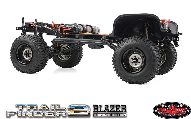 RC4WD Trail Finder 2 Blazer Midnight Edition chassis side view