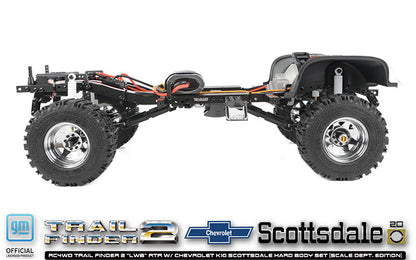 RC4WD Trail Finder 2 K10 Scottsdale Scale Dept Edition chassis side view