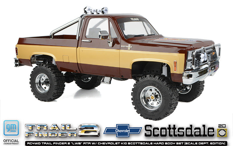RC4WD K10 Scottsdale Scale Dept Edition front three-quarter view