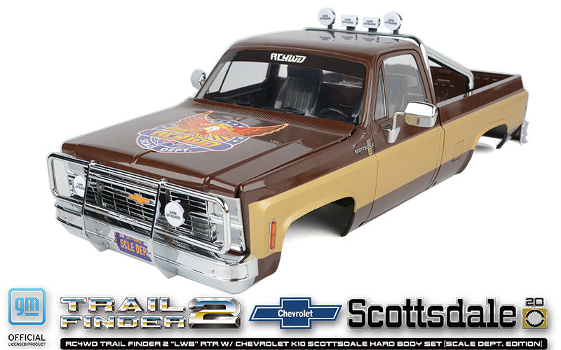 RC4WD K10 Scottsdale Scale Dept Edition body front view