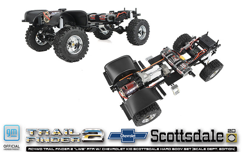 RC4WD Trail Finder 2 K10 Scottsdale Scale Dept Edition chassis overview
