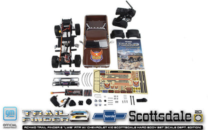 RC4WD K10 Scottsdale Scale Dept Edition included contents