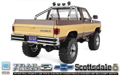 RC4WD K10 Scottsdale Scale Dept Edition rear three-quarter view