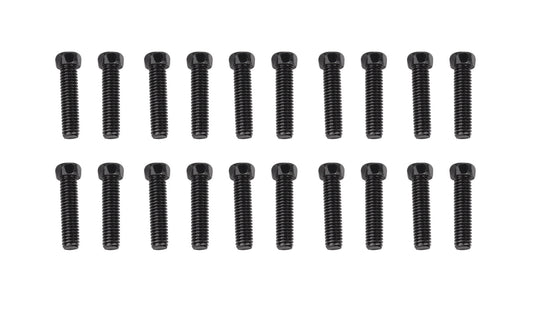 RC4WD Scale Hex Head Bolts (M3x12mm) (Black)