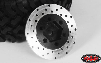 RC4WD 1.9/2.2 6 Lug Steel Wheel Hex Hub with Brake Rotor
