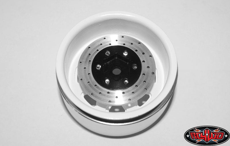 RC4WD 6 Lug Steel Wheel Hex Hub with Brake Rotor Gelande II example