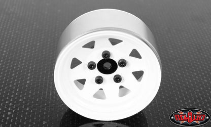 RC4WD 1.9 5 Lug Steel Wheel Hex Hub installed front view