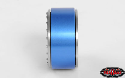 RC4WD Pro-Line-compatible internal beadlock rings with tire and wheel example