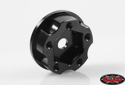 RC4WD 5 Lug +3 Offset Hub installed detail