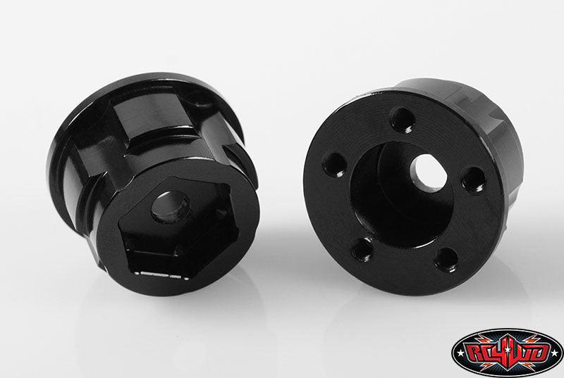 RC4WD 5 Lug +9 Offset Hub wheel fitment detail