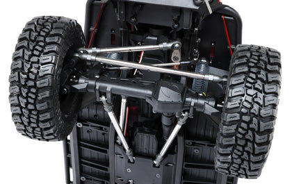 Axial SCX10 III Jeep CJ-7 AR45 front axle and steering links