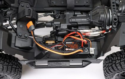 Axial SCX10 III Jeep CJ-7 DIG servo and Spektrum electronics
