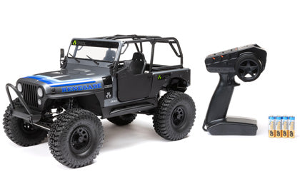 Axial SCX10 III Jeep CJ-7 Blue RTR with Spektrum DX3 transmitter