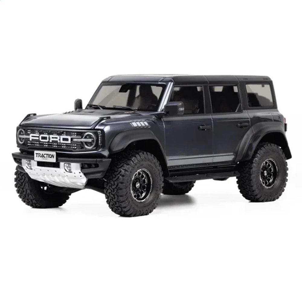 Gray Bronco Raptor front three-quarter