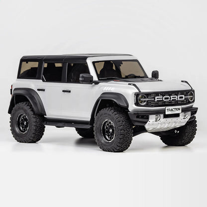 White Bronco Raptor studio front three-quarter